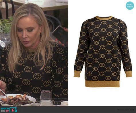 gucci sweater dress shannon beador|Designer Luxury Wool Sweaters for Women .